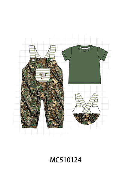 PO69 Camo duck embroidery collection