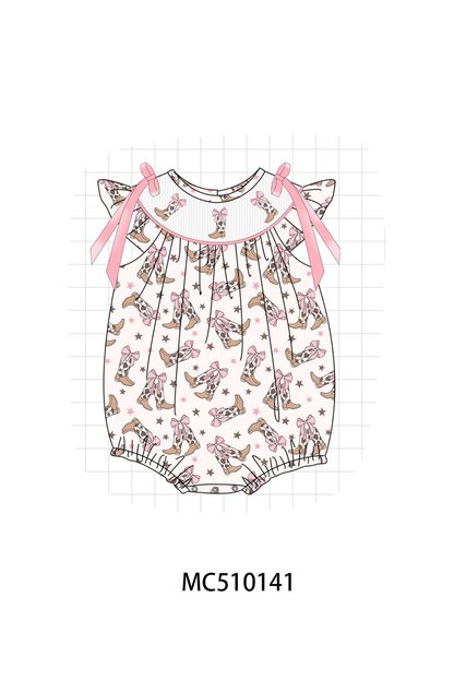 PO69 Western cowboy boots smocked collection 2