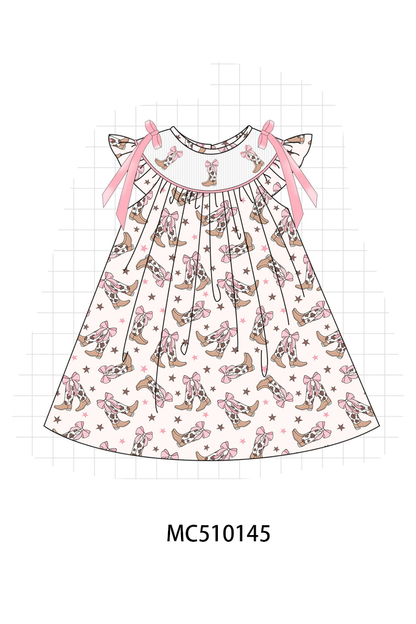 PO69 Western cowboy boots smocked collection 2