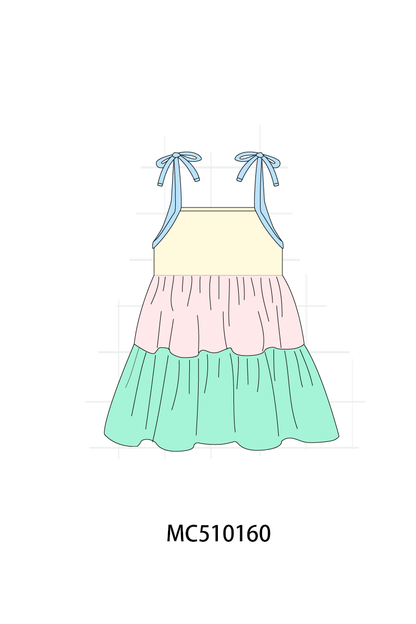 *Pre-Order* Color blocks ruffle collection 1