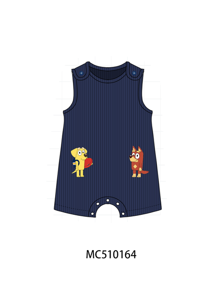 *Pre-Order* Pink&blue character applique collection