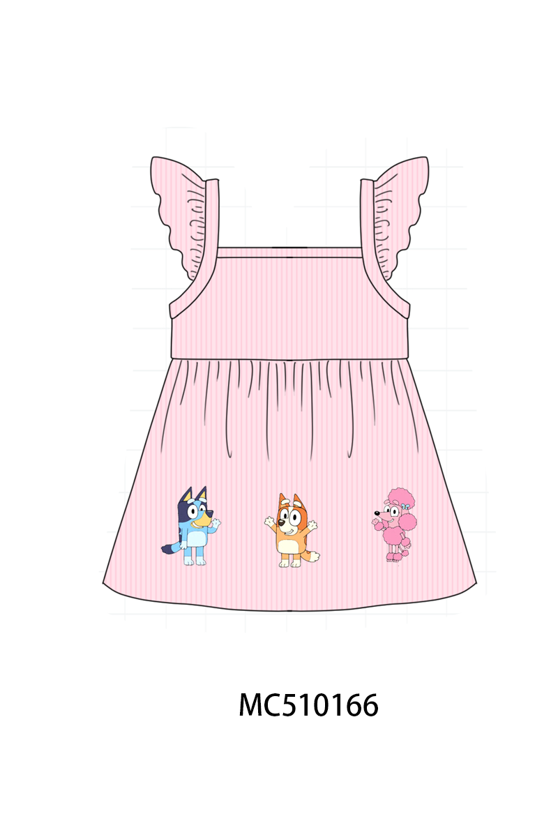 *Pre-Order* Pink&blue character applique collection