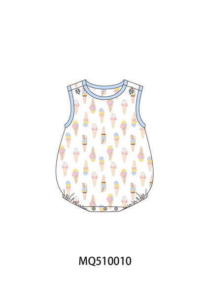 PO70 Blue&pink ice cream bamboo collection