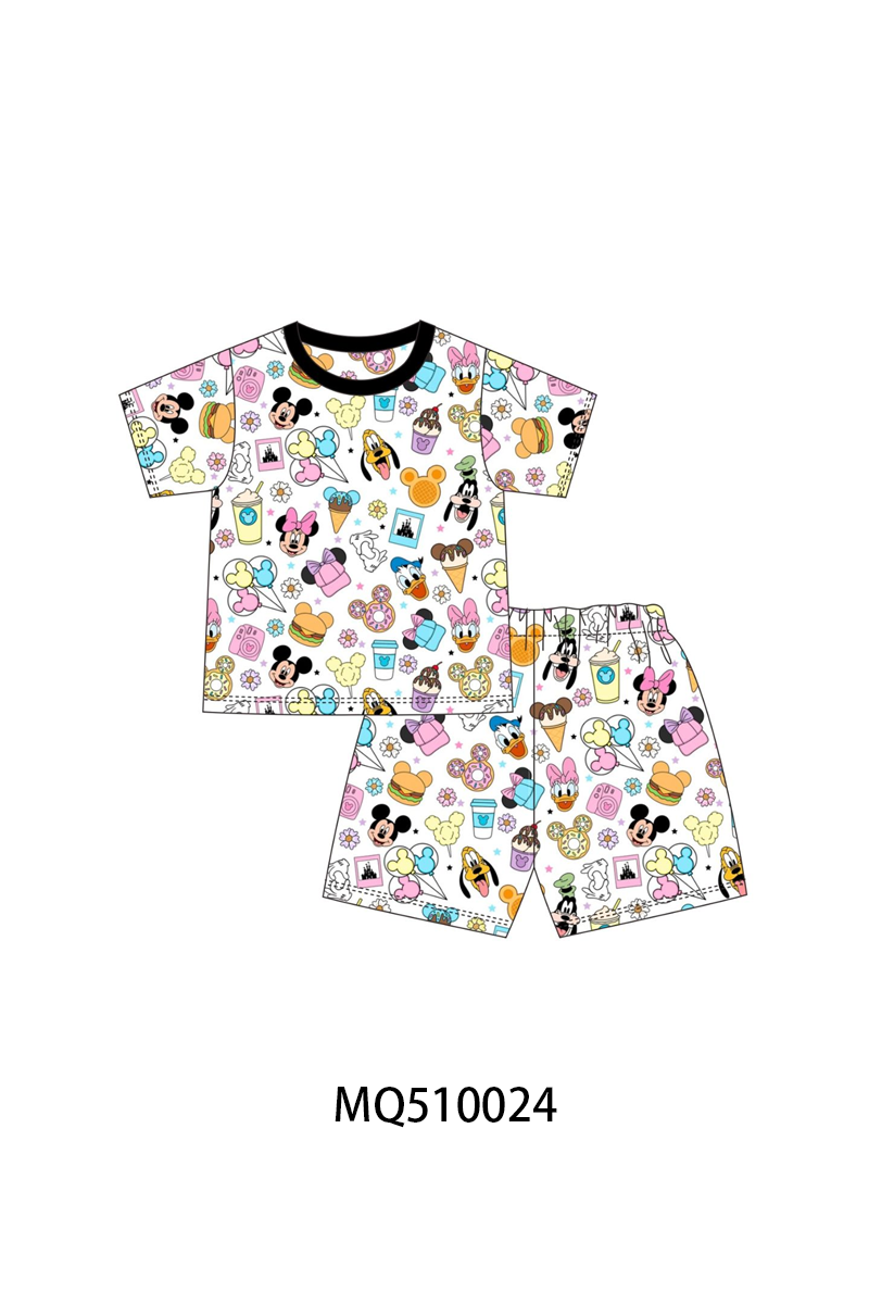 PO70 Purple character print bamboo collection 1