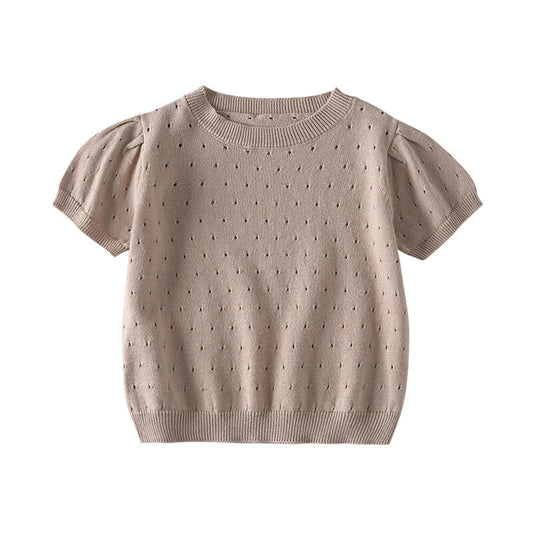 Brown Eyed Girl | Short Sleeve Sweater