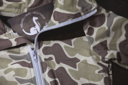 Vintage Camo Pull-Over