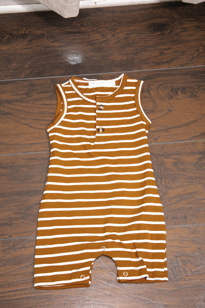 Simple in Stripes | Romper