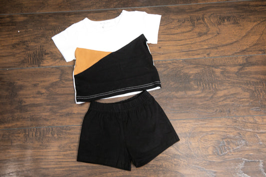 Black & Tan | Lounge Set