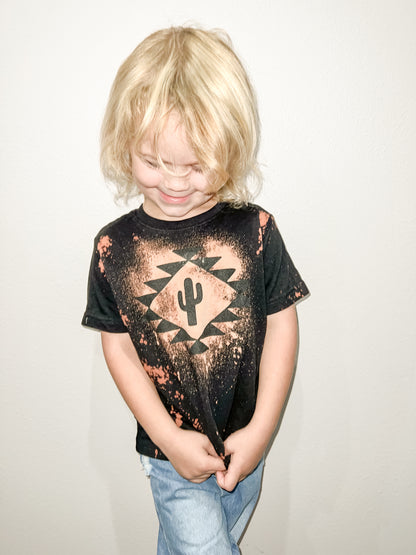Aztec & Cactus | Bleached T-Shirt