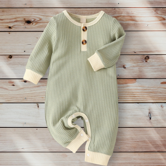 Hygge Romper - Green (Organic)