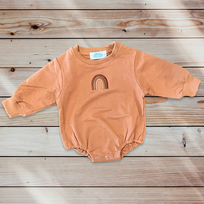 Rainbow Sweatshirt (Brown)